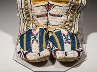 Cheyenne Beaded Leggings and Moccasins