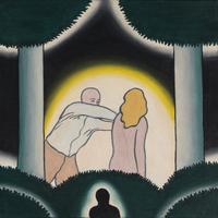 Untitled (man/woman/tree/shrubs) , 1968