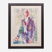 LeRoy Neiman (American, 1921-2012) Charles de Gaulle