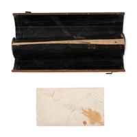 Civil War-era writing kit patented by George Hathaway, 1861.