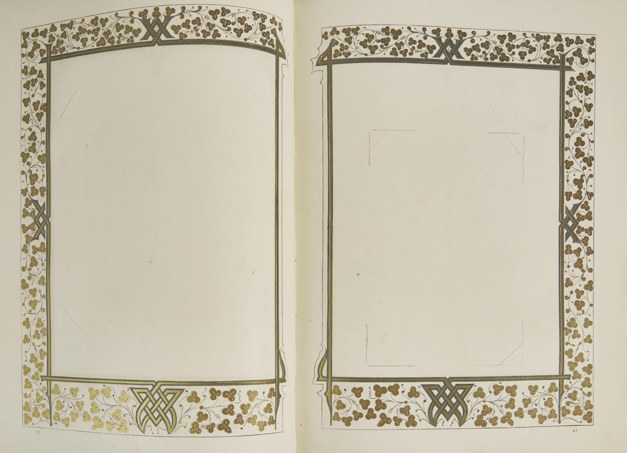 (Jones, Owen). Illuminated Manuscript Book