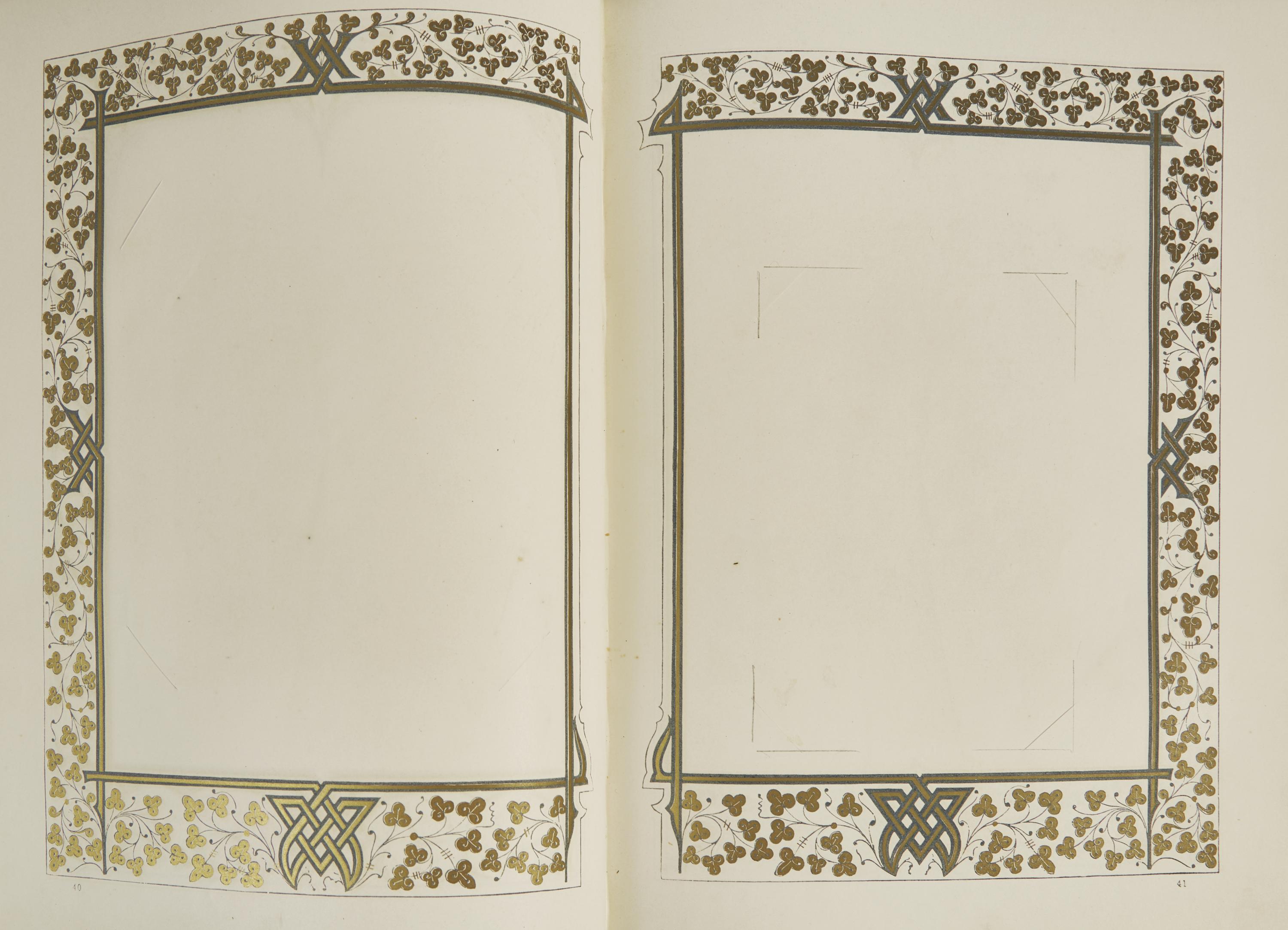 (Jones, Owen). Illuminated Manuscript Book