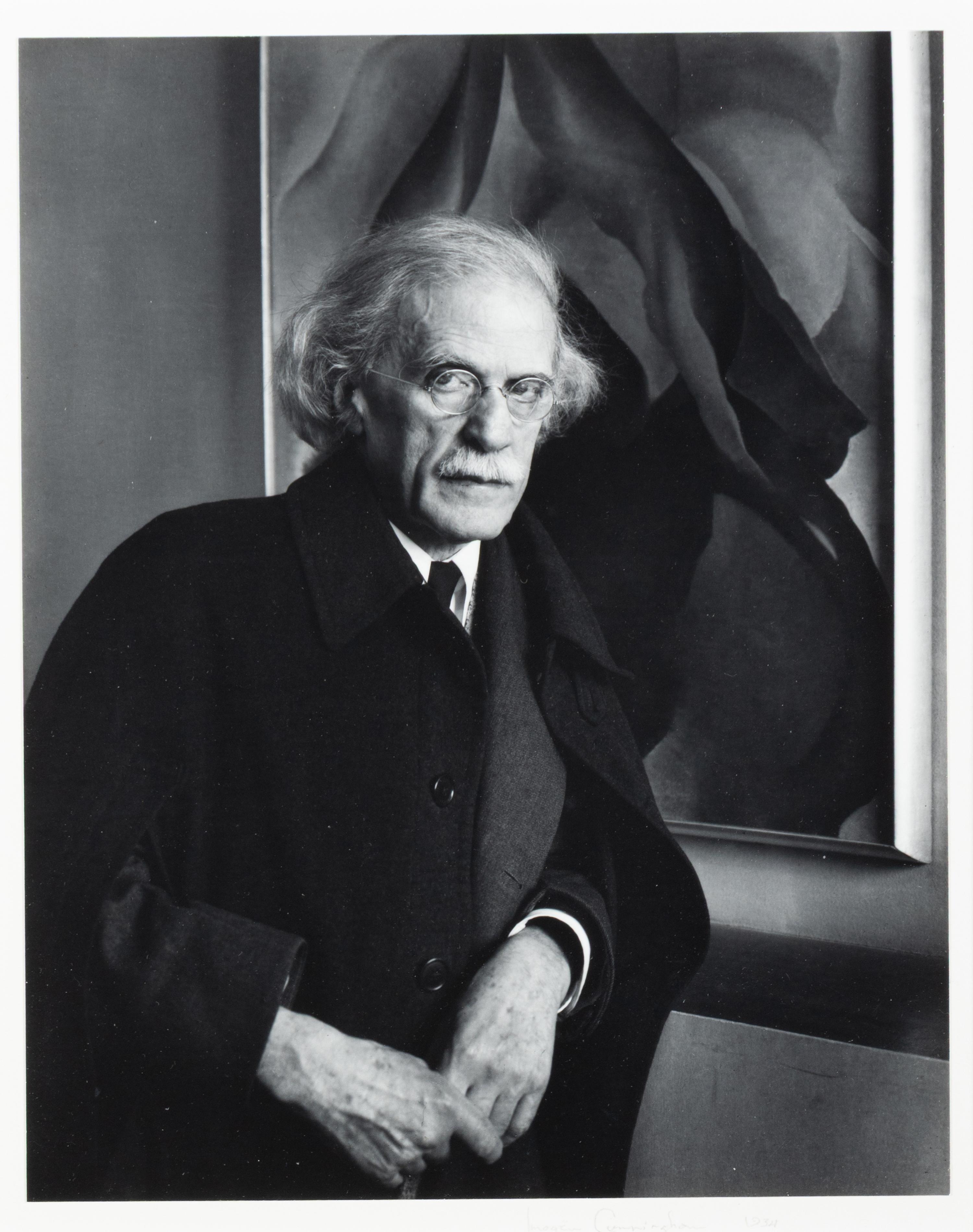 Imogen Cunningham (American, 1883–1976) — Alfred Stieglitz, 1934; printed later