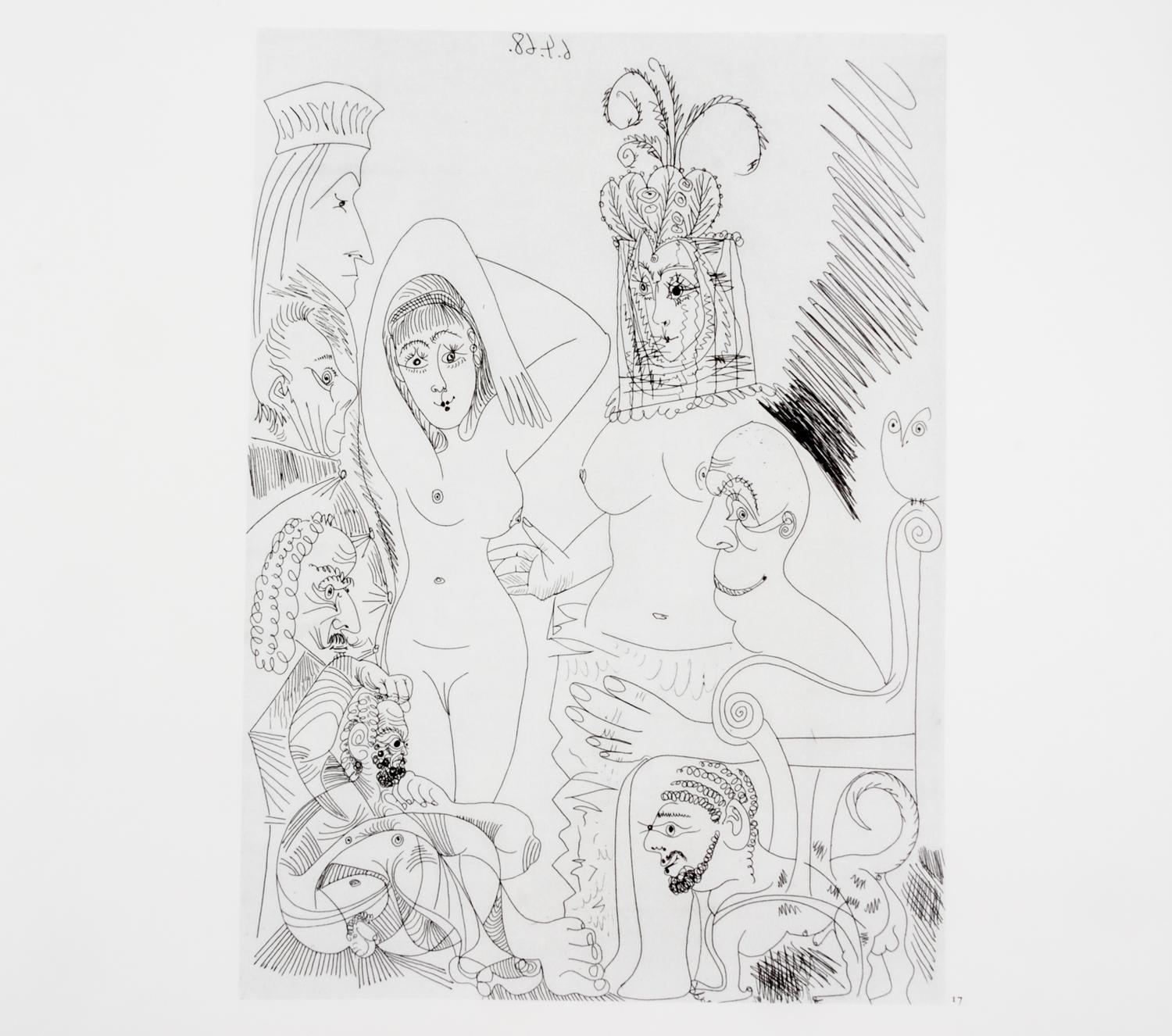 PICASSO, PABLO. Picasso 347. NY, 1970. First edition.