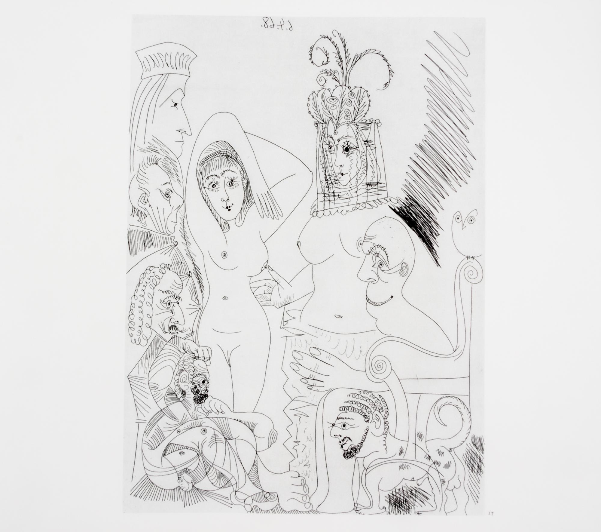 PICASSO, PABLO. Picasso 347. NY, 1970. First edition.