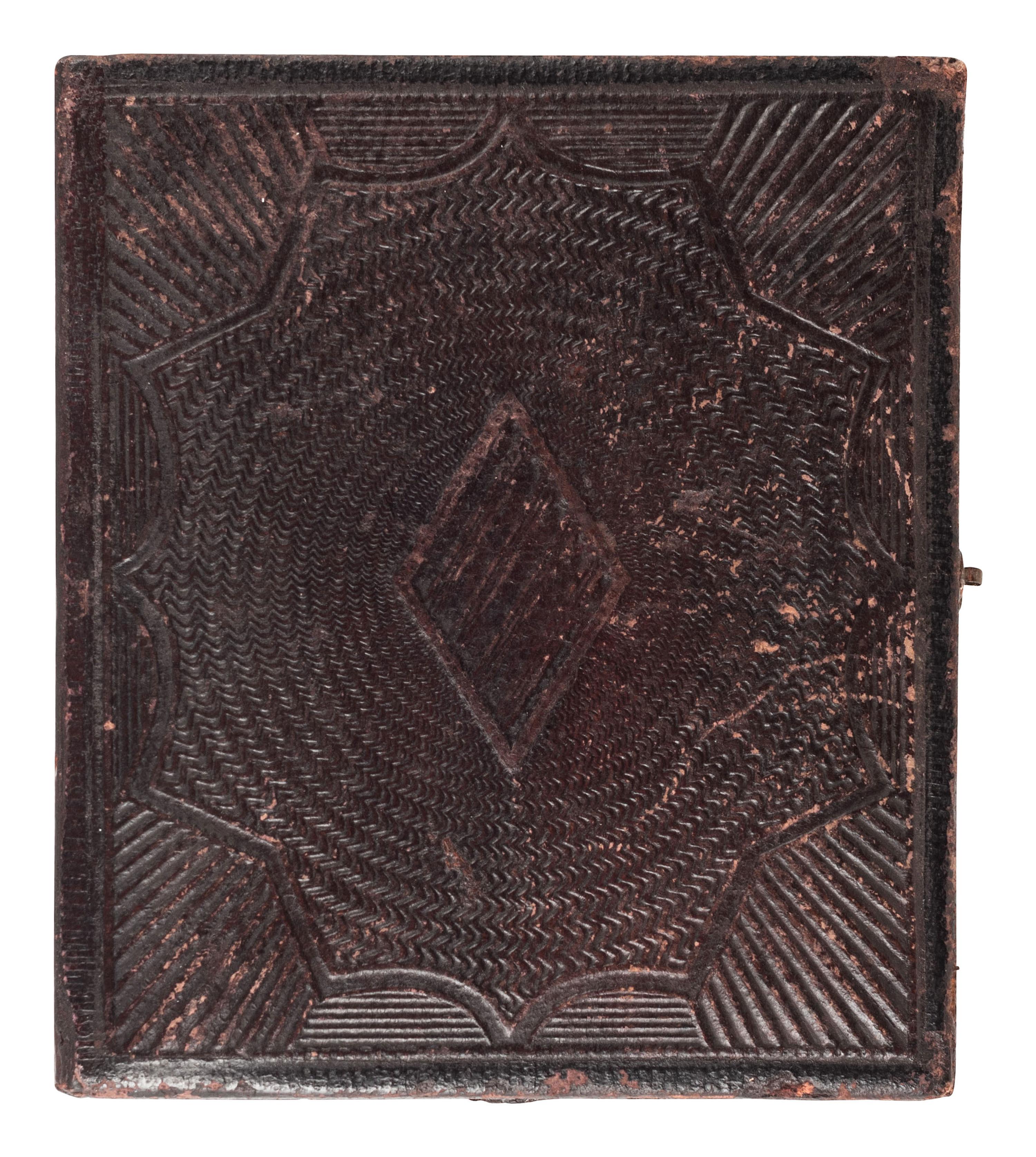 [MILITARIA - EARLY PHOTOGRAPHY]. Sixth plate daguerreotype of a lieutenant of infantry. Ca mid-1850s.