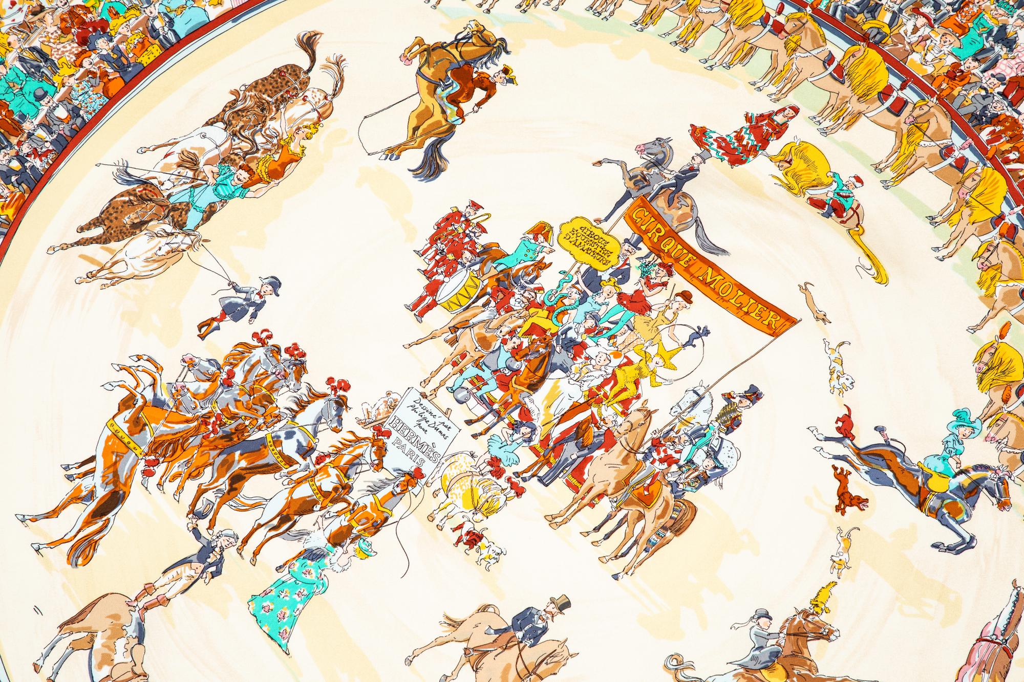 Hermès 90cm Silk Scarf