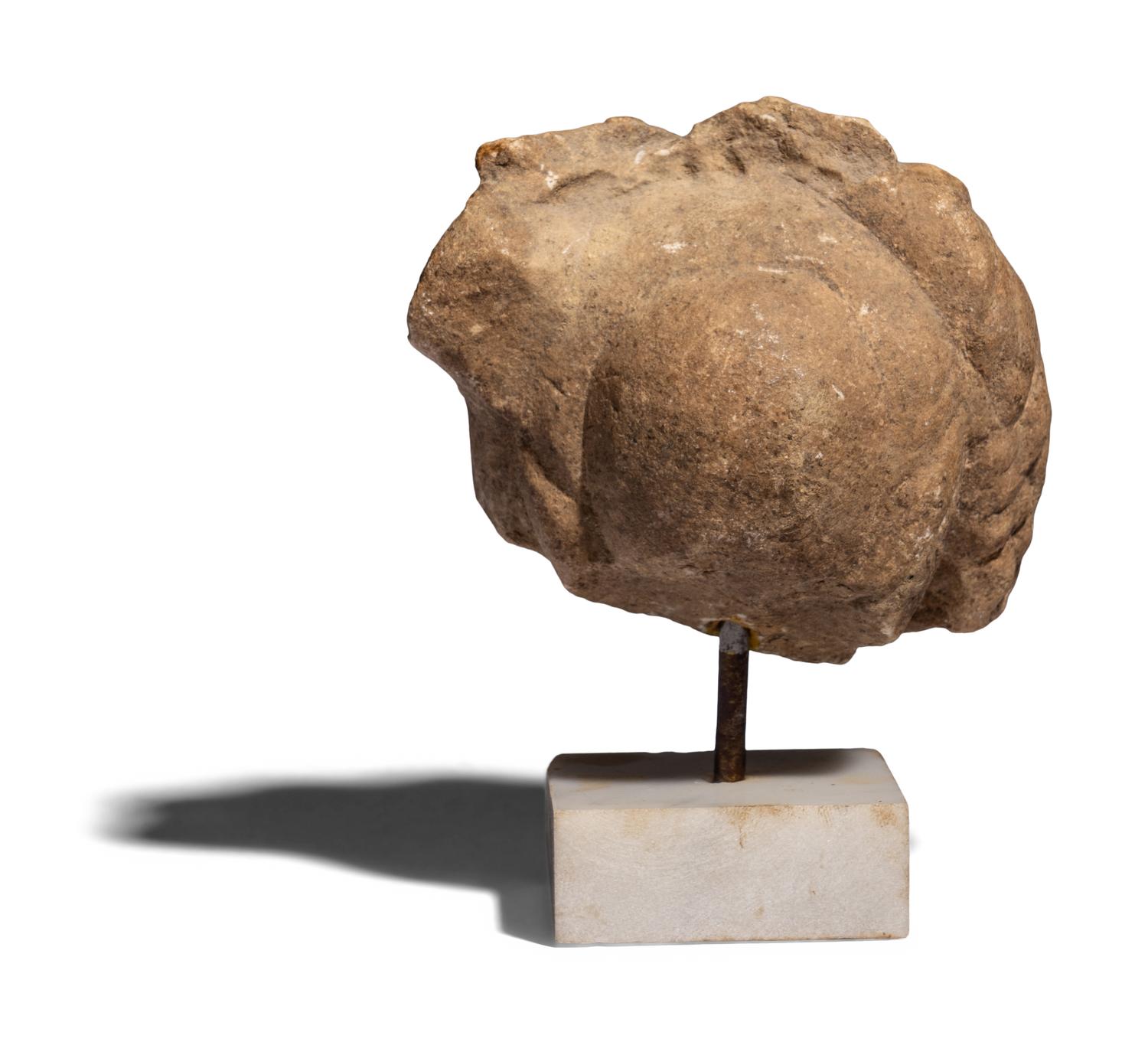 A Roman Marble Head of Dionysos