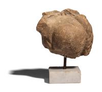 A Roman Marble Head of Dionysos