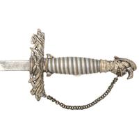 Improved Order of Red Men Fraternal Sword Named to Elisha Pease (Three Time Texas Governor)