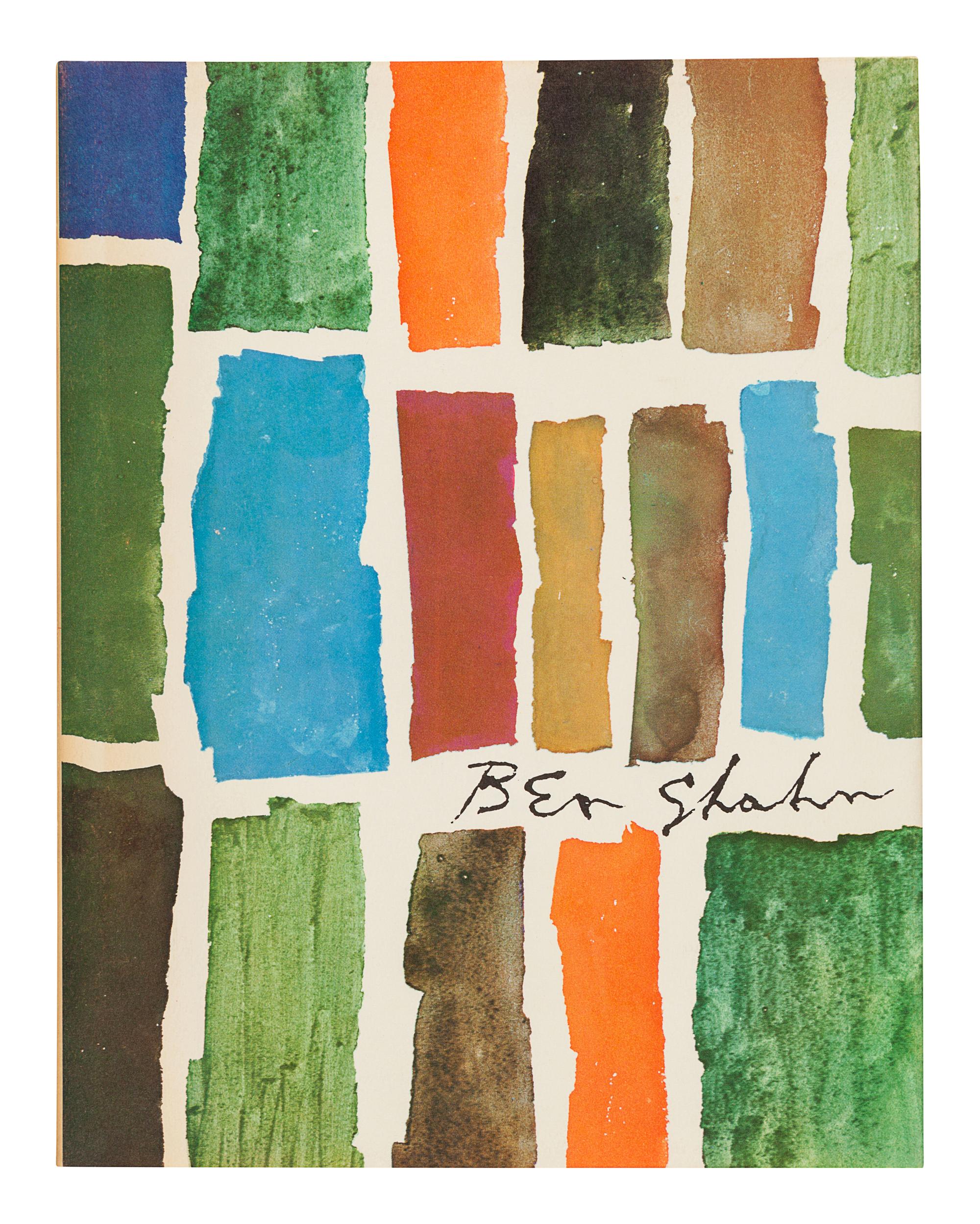 [SHAHN, Ben (1898-1969)]. SOBY, James Thrall. Ben Shahn: Paintings. New York: George Braziller, 1963.