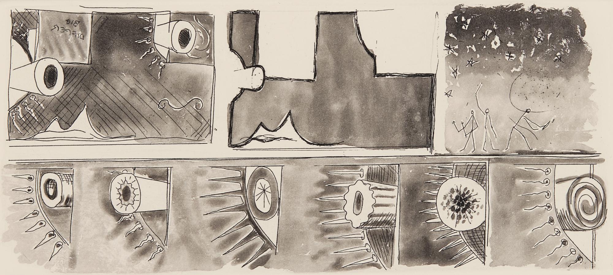 Jasper Johns (American, b. 1930) — Untitled (from Artists for Obama), 2008