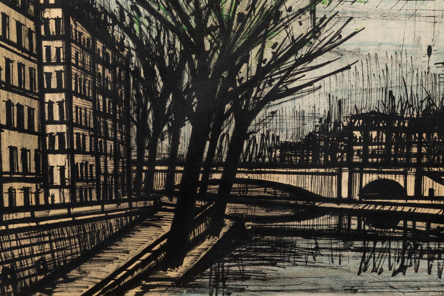 L'Ile Saint-Louis (from the Paris suite) , 1962