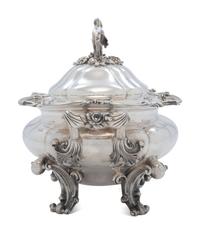 A Victorian Silver Presentation Tureen