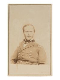 [CIVIL WAR]. SHERMAN, William Tecumseh (1820-1891). Clipped signature with CDV.
