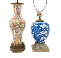Two Chinese Porcelain Vases