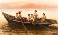 Ladies on a Boat
