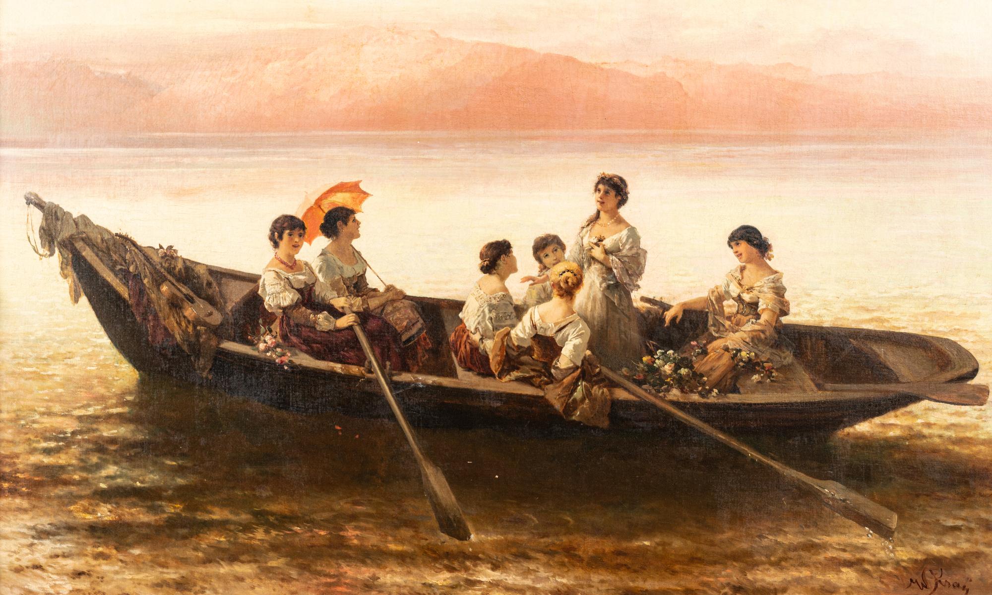 Ladies on a Boat