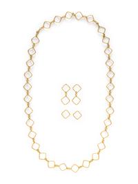 YELLOW GOLD JEWELRY SUITE
