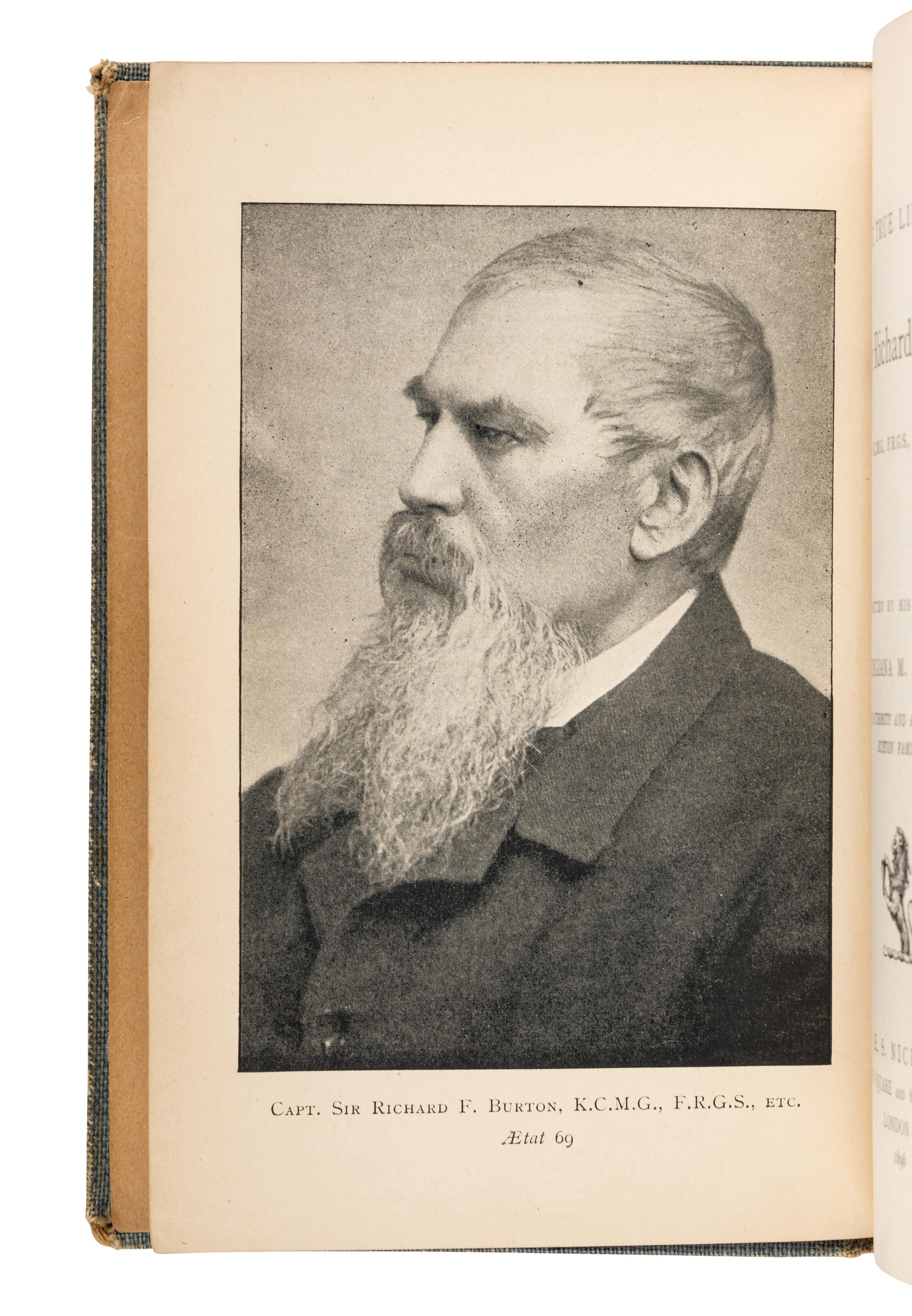 [BURTON, Richard Francis, Sir (1821-1890)]. A group of 17 reference and biographical works about or related to Burton, including: