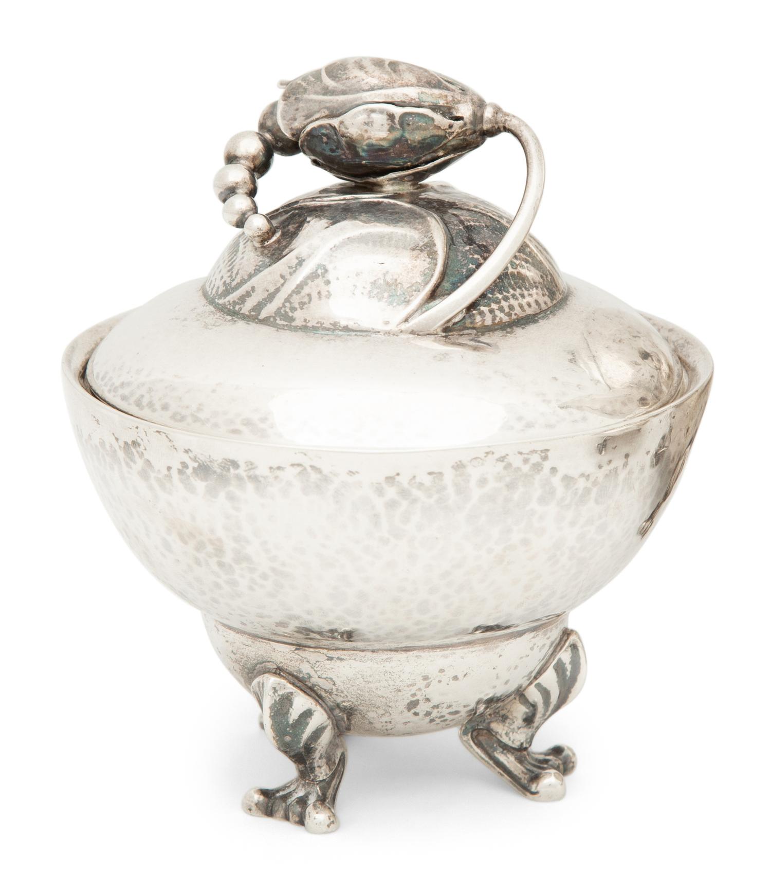 A Georg Jensen Silver Four-Piece Tea and Coffee Service