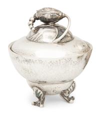 A Georg Jensen Silver Four-Piece Tea and Coffee Service