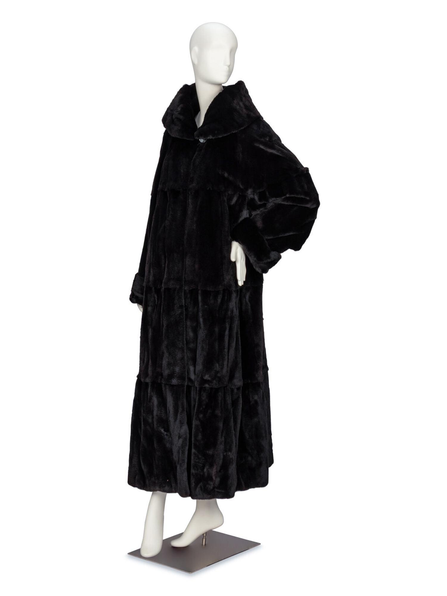 A Sheared Mink Fur Coat