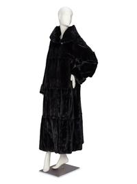 A Sheared Mink Fur Coat