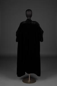 Yohji Yamamoto Black Velvet Cloak