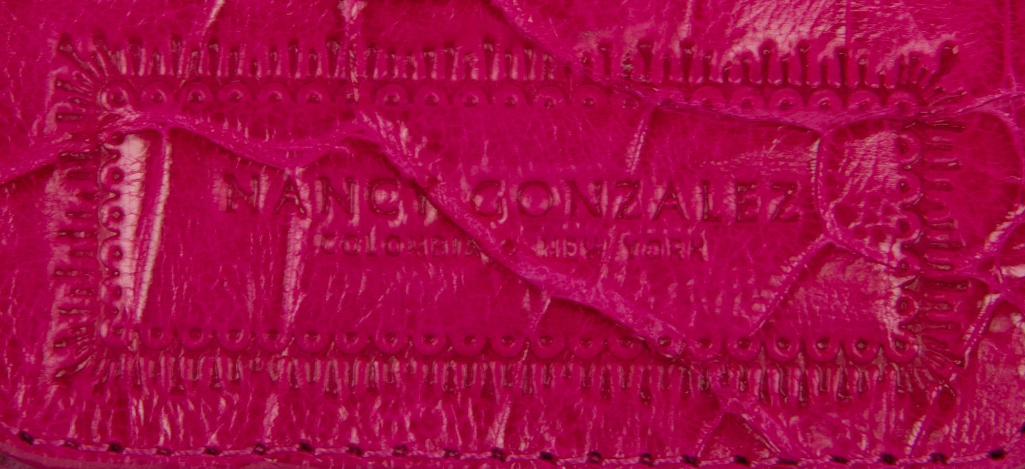 Nancy Gonzalez, Four Pink Bags