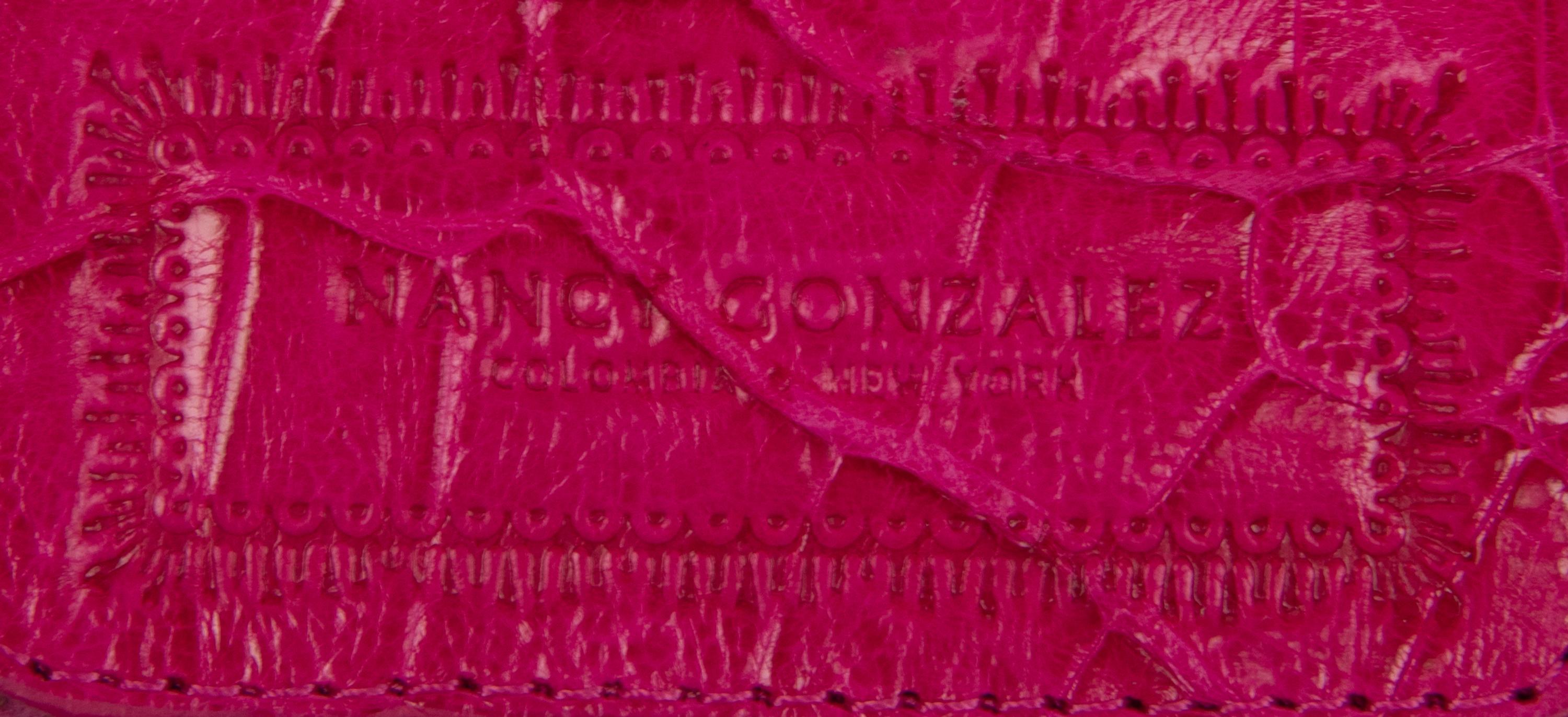 Nancy Gonzalez, Four Pink Bags