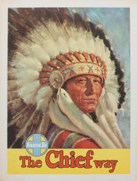Three Santa Fe Railway Travel Posters Each 24 x 18 inches.