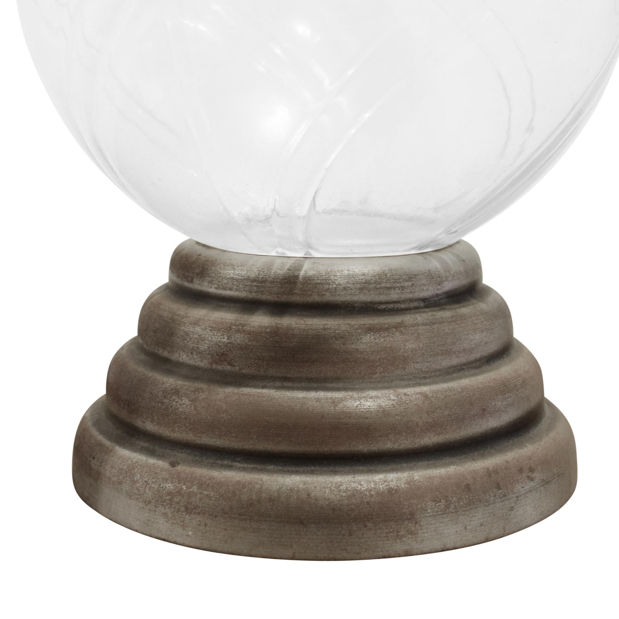An Art Deco Show Globe 8" W x 8" D x 14.5" H — United States, Circa 1920