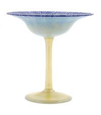 Tiffany Studios, America, Early 20th Century, Pastel Compote