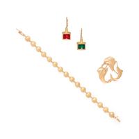 COLLECTION OF YELLOW GOLD NAUTICAL JEWELRY