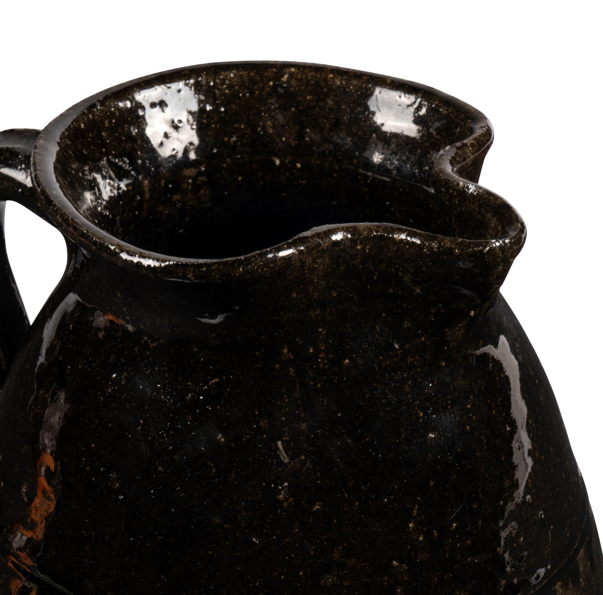 A Lanier Meaders (Georgia, 1917-1998) Stoneware Pitcher