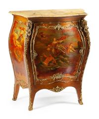 A Louis XV Style Vernis Martin Mueble d'Appui