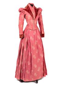 Two Cotton Day Dresses, 1870-80s