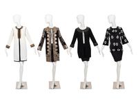 Four Embroidered Jackets: One Marchesa, One Etro, Two Naeem Khan, 2000-10s