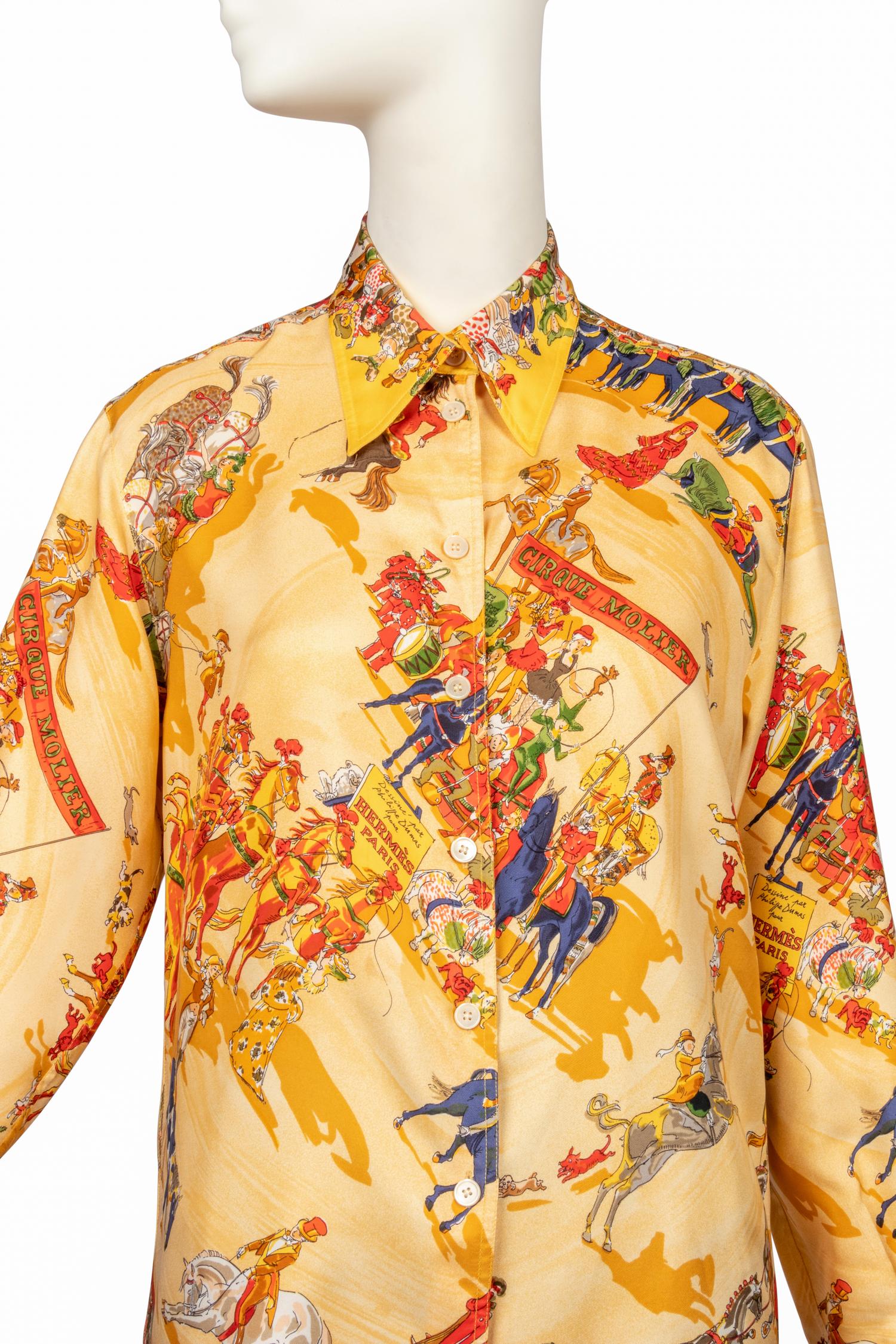 Two Hermès Shirts, 1980-90s