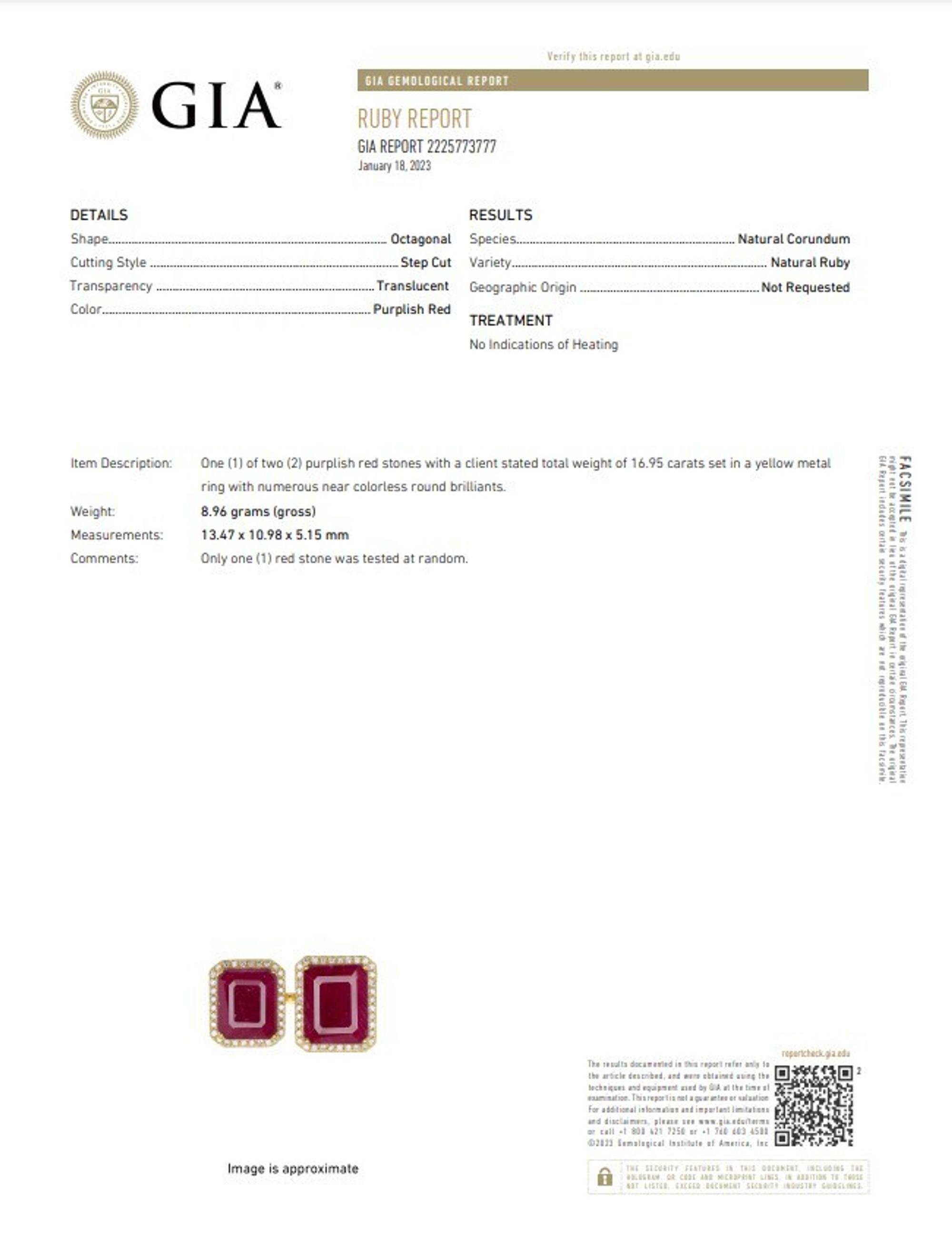 RUBY AND DIAMOND RING