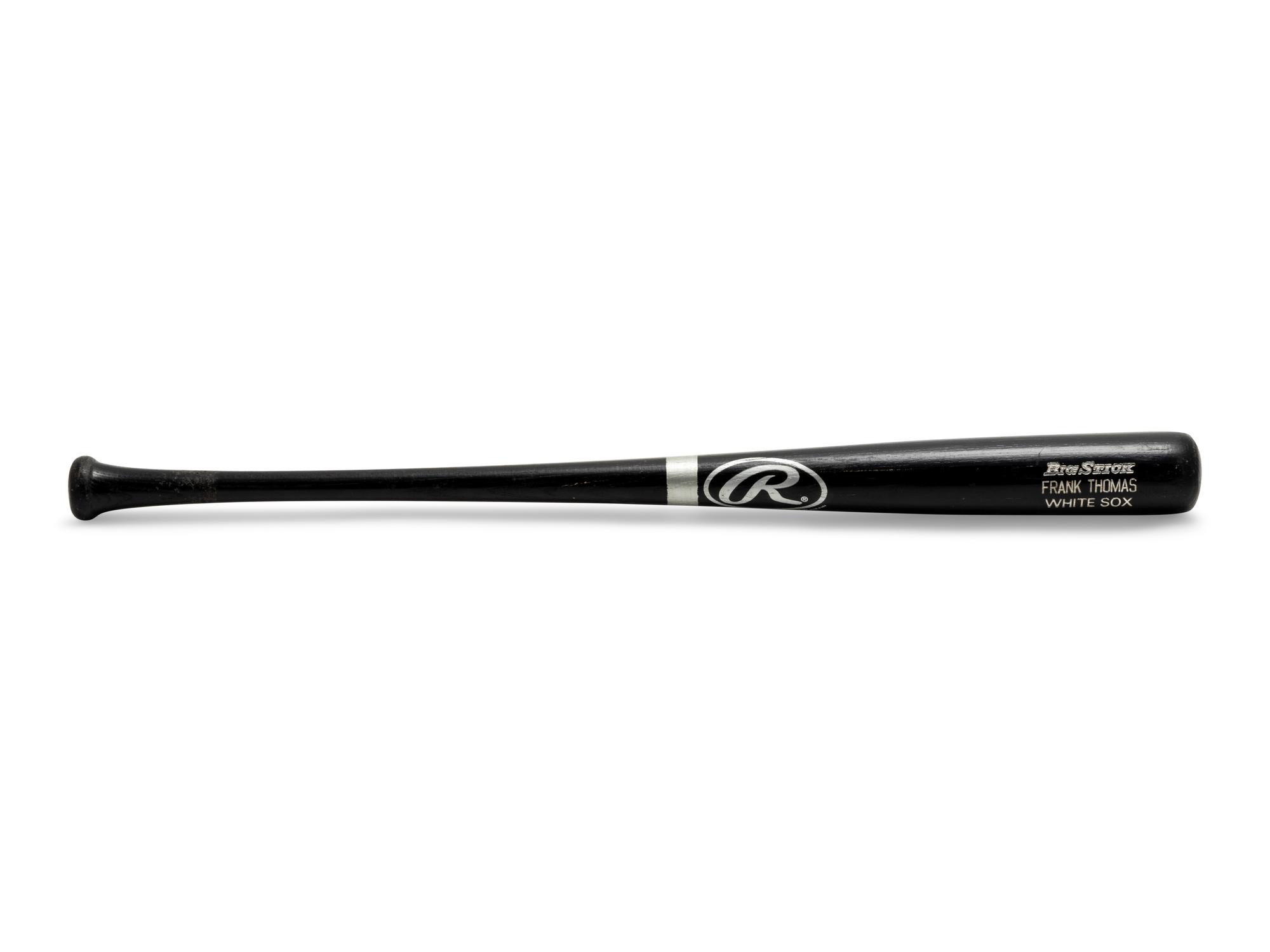 A Frank Thomas Game Used Bat,