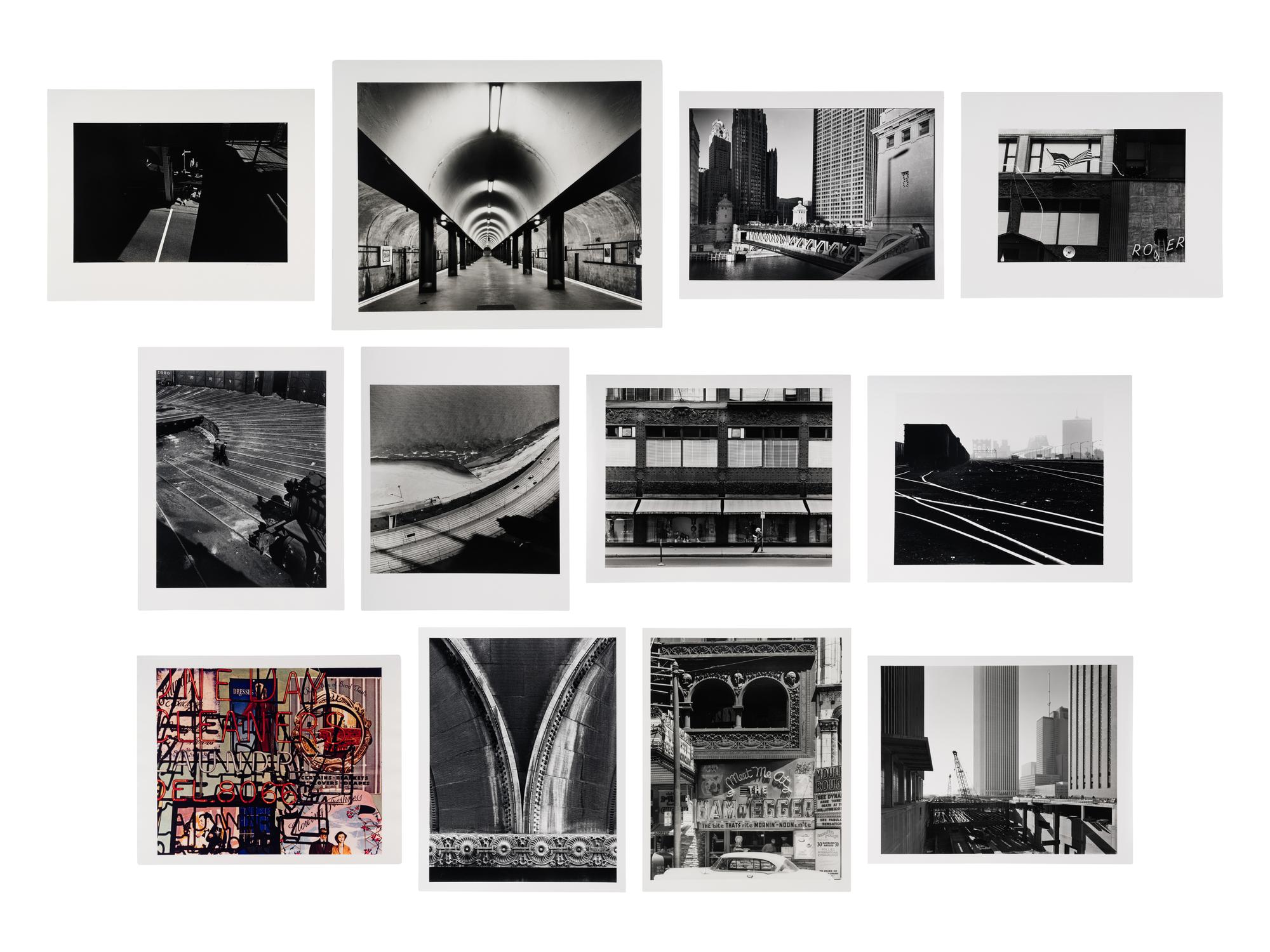 In Chicago (complete portfolio of twelve with portfolio case and text pages)