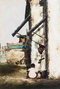 Stephen Scott Young, (American, b. 1957), Harbour Island, Bahamas, 1989