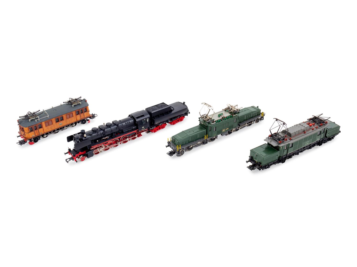 A Group of Four Factory Boxed Marklin HO-Gauge Locomotives