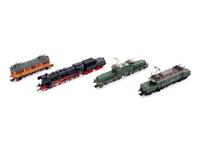 A Group of Four Factory Boxed Marklin HO-Gauge Locomotives
