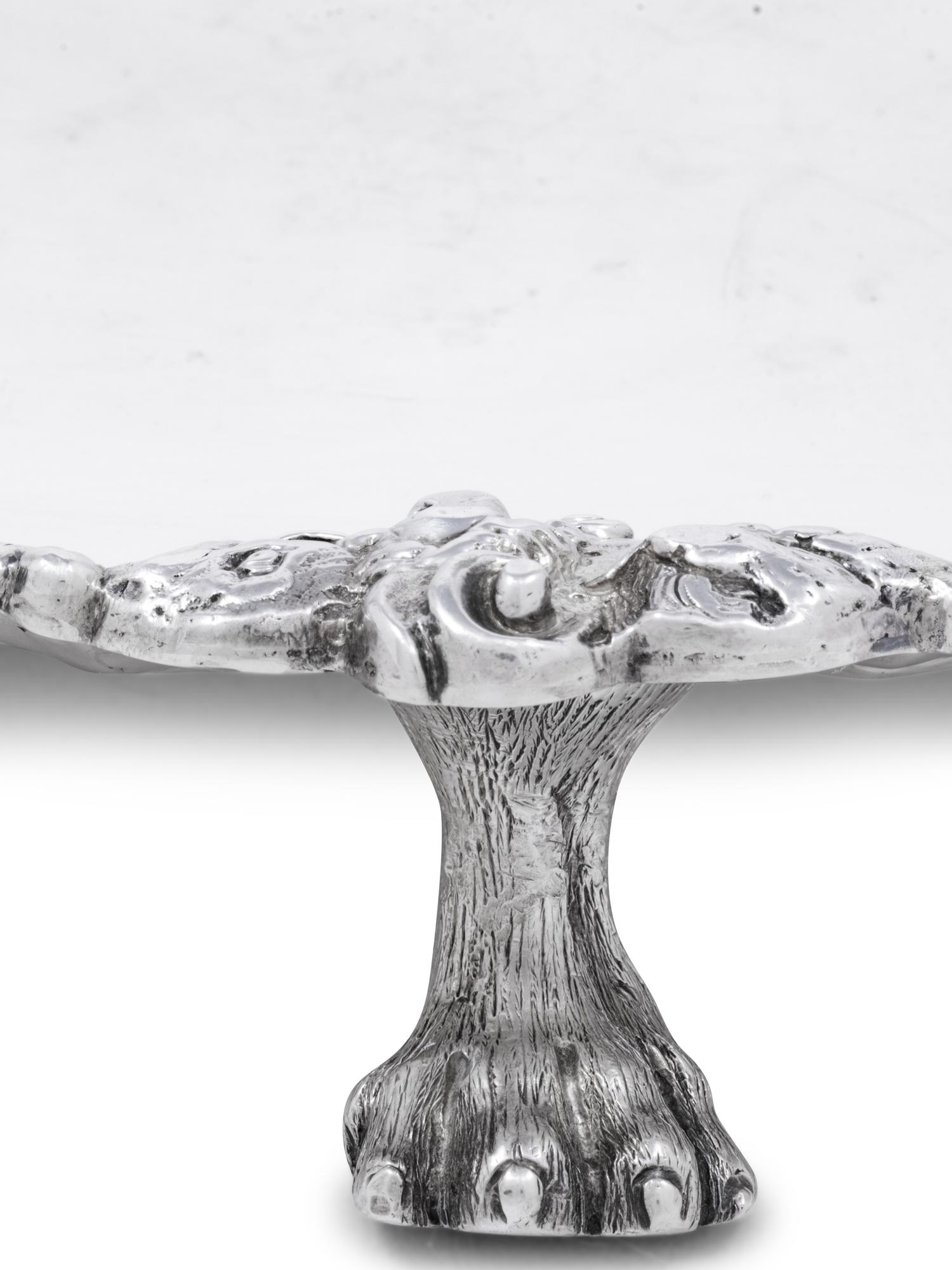 A Large George II Silver Salver
