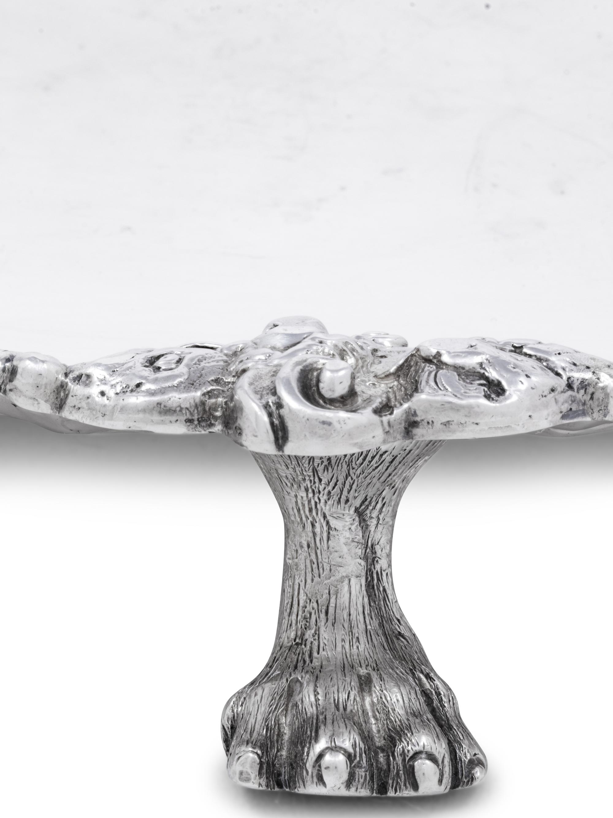 A Large George II Silver Salver