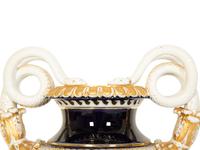 A Meissen Snake-Handled Porcelain Vase