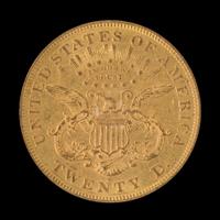 A United States 1870-S Liberty Head $20 Gold Coin